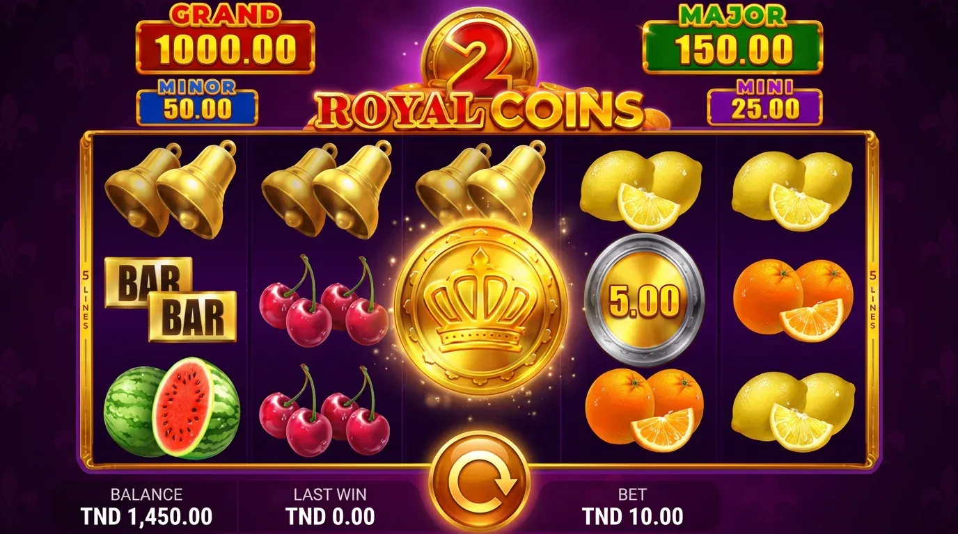Royal Coins 2 Hold and Win ar TN play