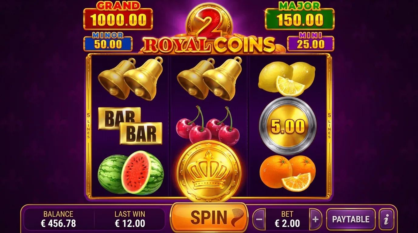 Royal Coins 2 Hold and Win de DE play