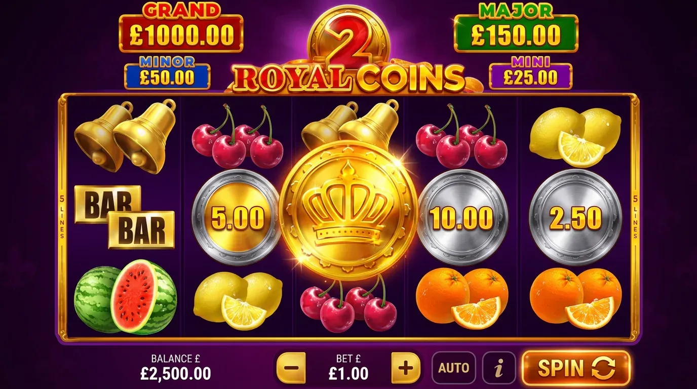 Royal Coins 2 Hold and Win en GB play