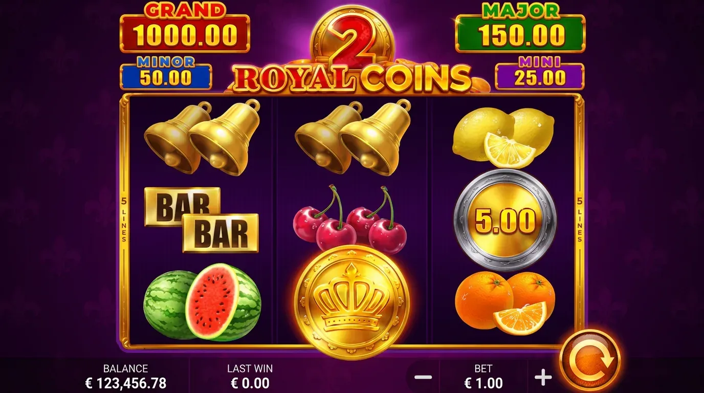 Royal Coins 2 Hold and Win fr FR play