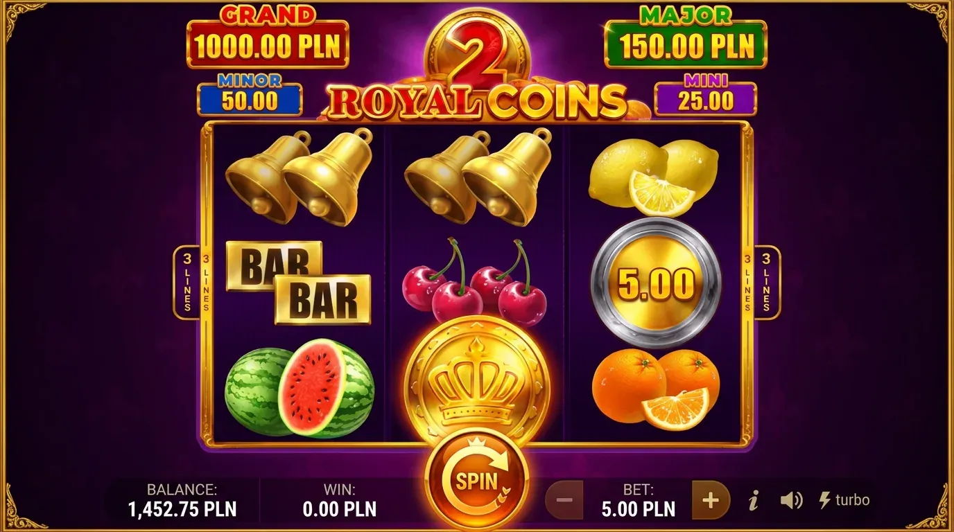 Royal Coins 2 Hold and Win pl PL play