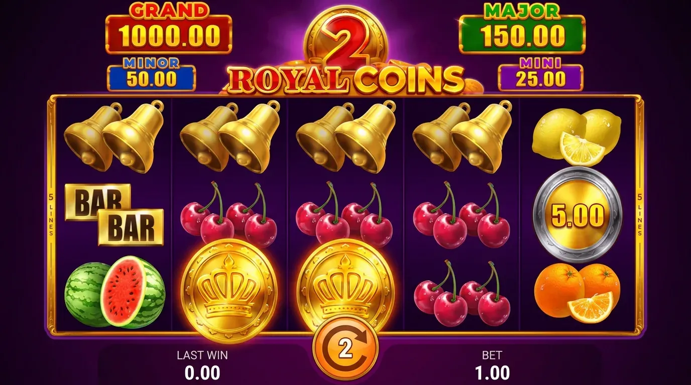 Royal Coins 2 Hold and Win sq AL play