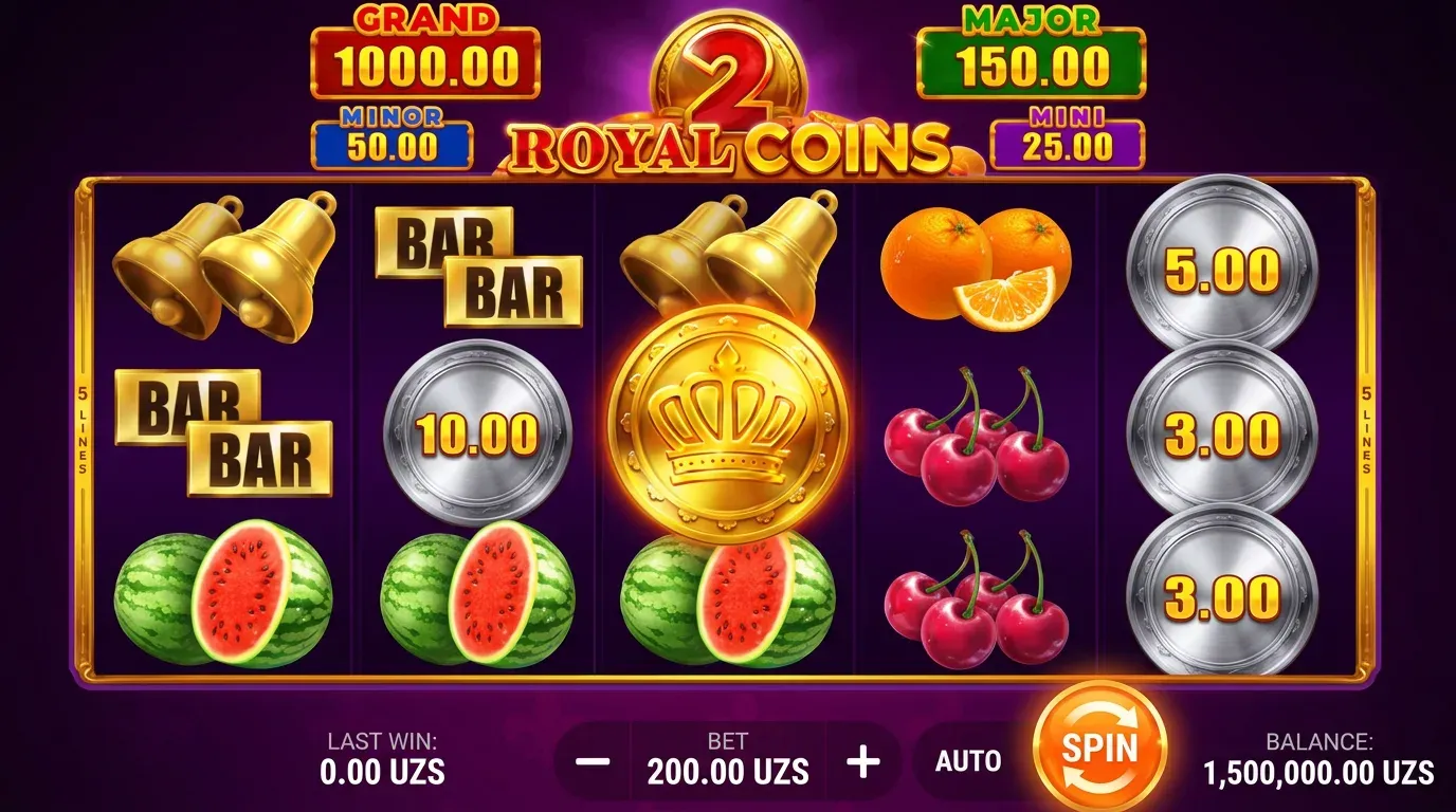 Royal Coins 2 Hold and Win uz UZ play
